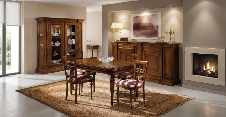 Table à manger en bois Salle à manger Tables Table Design Bois Meubles de luxe Italie
