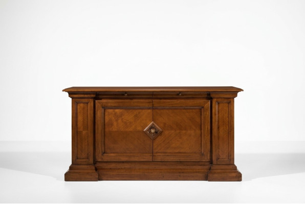 Meuble de style antique de luxe Buffet Commode Commodes Étagère Armoire Commode Verre
