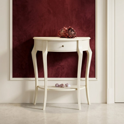 Tables de chevet de consoles Chambre Table de chevet Design moderne Meubles en bois Blanc neuf
