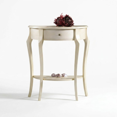 Tables de chevet de consoles Chambre Table de chevet Design moderne Meubles en bois Blanc neuf