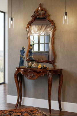 Coiffeuse Tables Table Coiffeuse Coiffeuse Style Baroque Antique Consoles