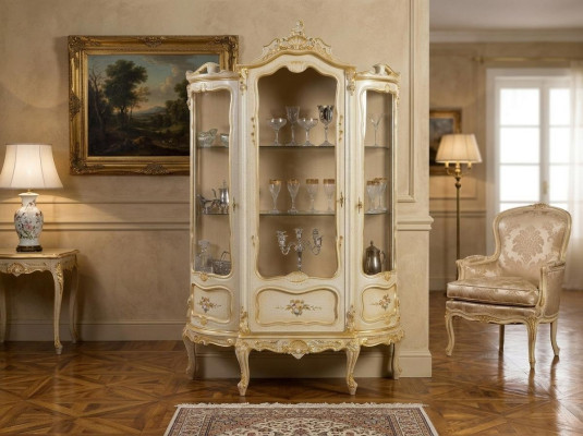 Salon Armoires Conception Armoire Mobilier Verre Nouveau Vitrine 3 portes Armoires vitrines