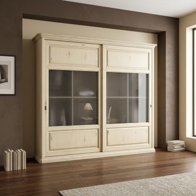 Armoire d'habillement Mobilier Meubles Mobilier Armoires italiennes Bois massif Massif