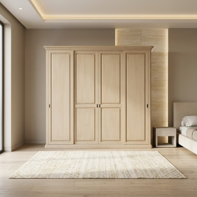 Armoire Armoires Armoires Chambre de luxe Bois Mobilier italien neuf