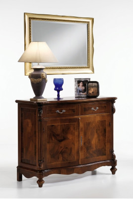 Commode Buffet Buffet Brun Buffets en bois massif Armoire Commodes Meuble