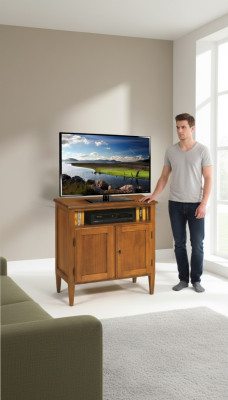 étagère de télévision support tv Meuble TV en bois massif Bahut italien étagères new