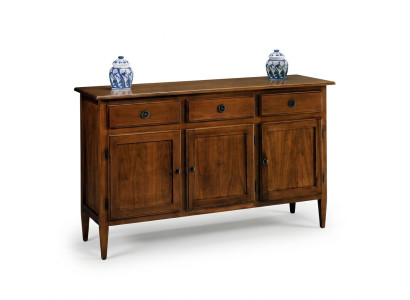 Commode Buffet Buffet Enfilades Armoire en bois massif Meubles Commodes Marron