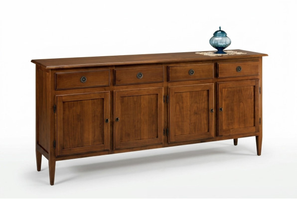 Commode Buffet Buffet brun Bahuts en bois massif Armoire Meubles Commodes