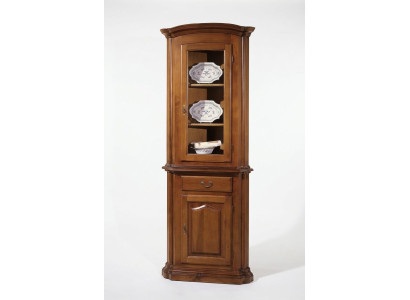 Vitrine Buffet style rétro Salon Armoire Commode Armoires Vitrines solides