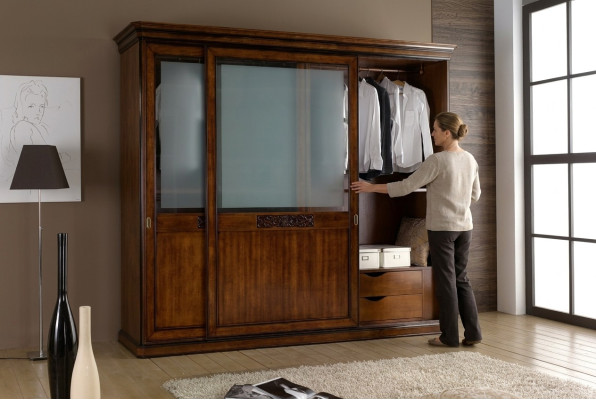 Armoire Armoire Chambre de luxe Vaccari cav giovanni Bois massif neuf