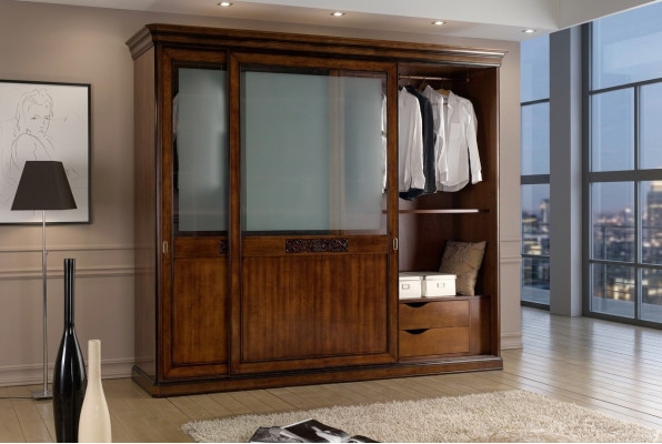 Armoire Armoire Chambre de luxe Vaccari cav giovanni Bois massif neuf