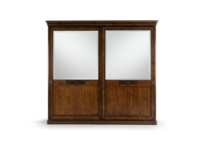 Chambre Armoire à portes coulissantes Armoire Miroir Armoires Vêtements Mobilier de luxe neuf