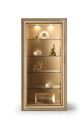 Vitrine Armoire en verre Vitrines Salon Vitrines Mobilier italien neuf
