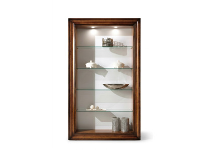 Vitrine de luxe Meubles en bois Armoires Étagère Classeur Armoire en verre Armoire antique