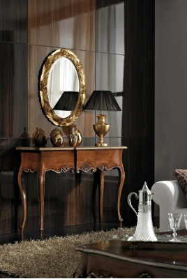 Table Console Consoles Tables Mobilier Console en bois Téléphone Côté Italien