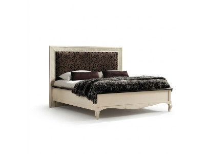 Lit double en bois massif Chambre à coucher Lits Design Meubles de lit Vaccari cav giovanni