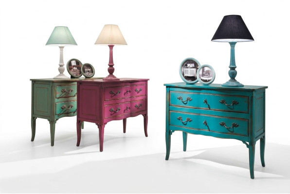 Commode Armoire Buffet Meubles italiens en bois massif Commodes Buffets neufs