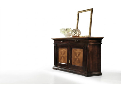 Commode Tiroirs Bois Commodes Salle de séjour Buffet Armoire Armoires Massif