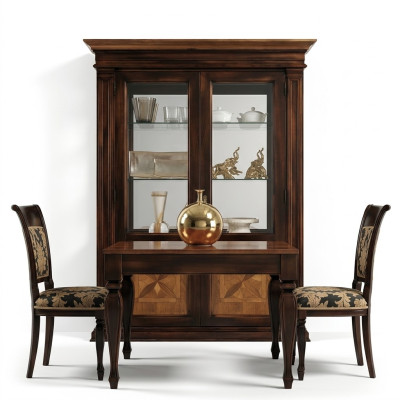 Bahut en bois massif Bahut pour salon bahut Vaccari cav giovanni vitrines