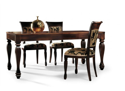 Salle à manger Chaises Chaise de luxe en bois marron Chaises Mobilier de salon neuf