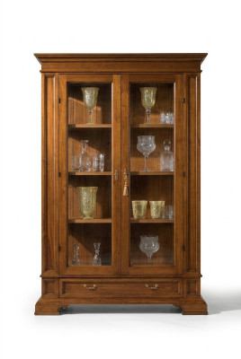 Salon Buffet Vitrine en Verre Vitrine Buffet en Bois Armoires de Cuisine Meubles