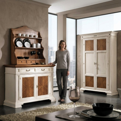 Commode Armoires en bois Buffet Mobilier de luxe Commode Bahut Armoire Italie
