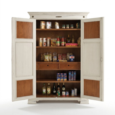 Salle à manger Mobilier Bois massif Vitrines Armoire Bois véritable Buffet Vitrine Bois massif