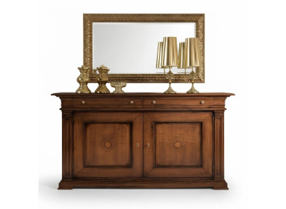 Commode Salle de séjour Commode Tiroirs Bois Buffet Armoire Armoires Massif neuf