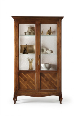 Buffet de salon Vitrine Armoire en verre Vitrine Buffet en bois Armoires à vin Mobilier