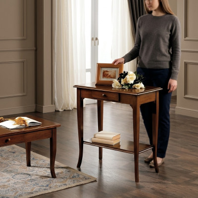 Console Table Consoles Tables Furniture Wooden Console Telephone Side Italian Table de console Consoles Tables Mobilier Console en bois Téléphone Side italien