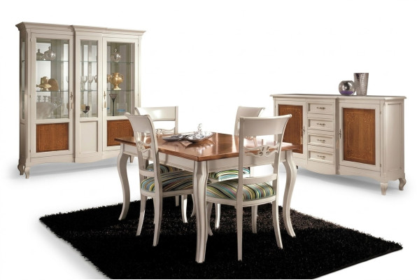 Meubles de table Table à manger Bois naturel Style rétro Salle à manger Salon Tables à manger Tables