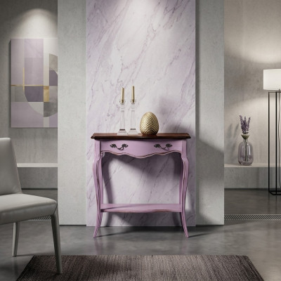 Console table Mobilier Table d'appoint Bois Buffet Console murale Bois nouveau
