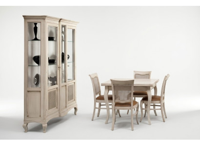 Vitrines en bois Armoire en verre Buffet en bois massif Vitrine Meuble de salon Bois massif