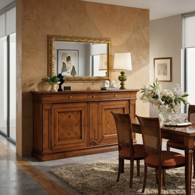 Meuble de luxe Commode Buffet Armoire Porte-manteau Buffet Meubles de style ancien Bois neuf