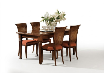 Table à manger de luxe Design de meubles italiens Ameublement Tables Table en bois massif neuf