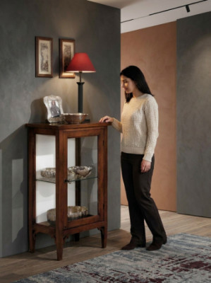 Vitrine Armoire en verre Vitrines Salon Vitrines Meubles italiens neufs