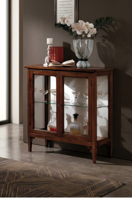 Vitrine Armoire Vitrines Salon Armoires Buffet Mobilier Italien Bois