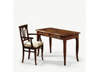 Secrétaire de bureau Mobilier italien Table Chaise Ensemble de bureau 2 pièces Ameublement