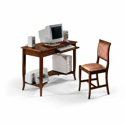Meubles de bureau Secrétaire Table d'ordinateur portable avec tiroirs Mobilier de bureau