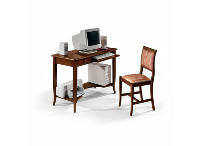 Meubles de bureau Secrétaire Table d'ordinateur portable avec tiroirs Mobilier de bureau