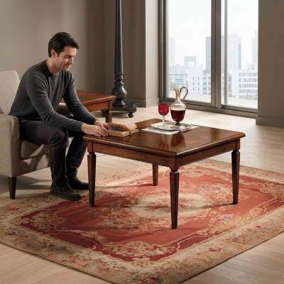 Table basse de luxe Design Table de canapé Tables d'appoint pour café Mobilier de salon nouveau