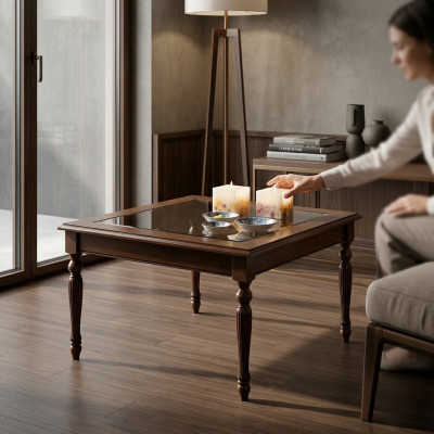 Table basse en bois Table d'appoint en bois Table basse Table de designer Table de salon Tables