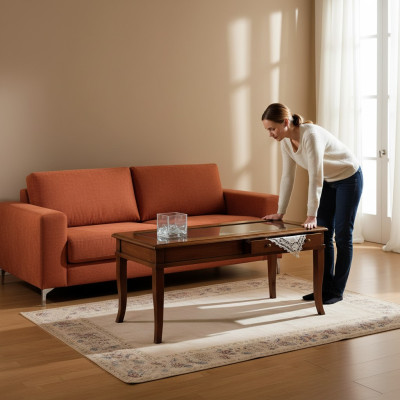 Table basse Table d'appoint en bois Table basse Table de designer Table de salon Tables