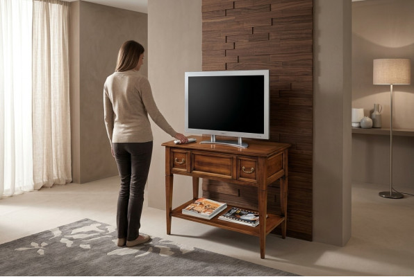Meubles italiens Salon Mobilier en bois nouveau Buffet TV Meuble TV Buffet bas Armoire