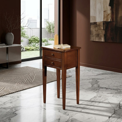Table console de téléphone Tables en bois massif Commode Buffet Table de meubles de luxe neufs