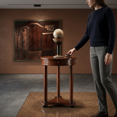 Tables d'appoint Salon Table basse Ronde Table basse Design de luxe Table Canapé nouvelle
