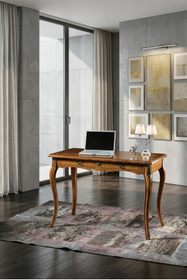 Secrétaire Mobilier de bureau Bureau Bureau d'ordinateur Bois massif Tiroirs Tables