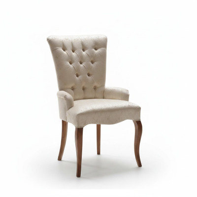 Chaise rembourrée de salle à manger en fauteuil en velours fauteuil de luxe chaise chaises meubles de salle d'étude