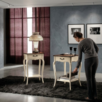 Table de téléphone Table d'appoint Console de table Table de fleur Table en bois Tables d'ameublement nouvelles
