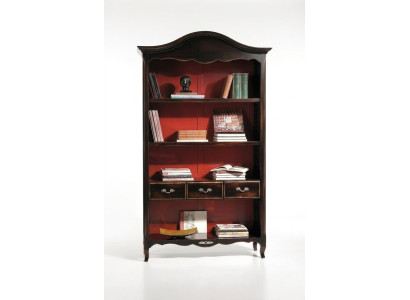 Étagère vitrine Vitrine Armoire Classique r Étagère Livres Bois neuf